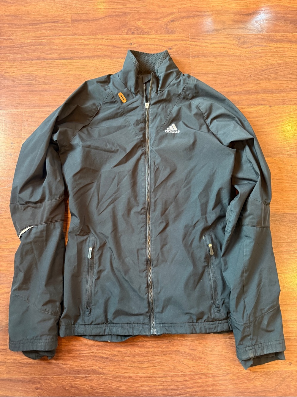 Adidas Women’s Black Lightweight Windbreaker Jacket